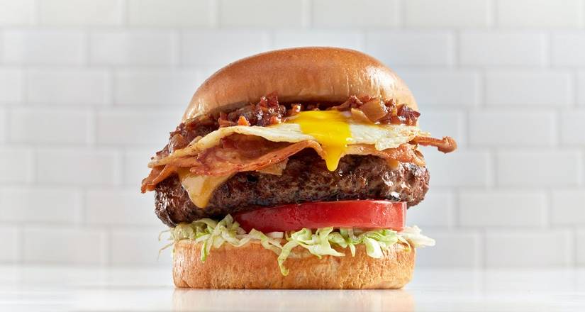 Order HangoverBurger* food online from Fireburger store, Montgomery on bringmethat.com