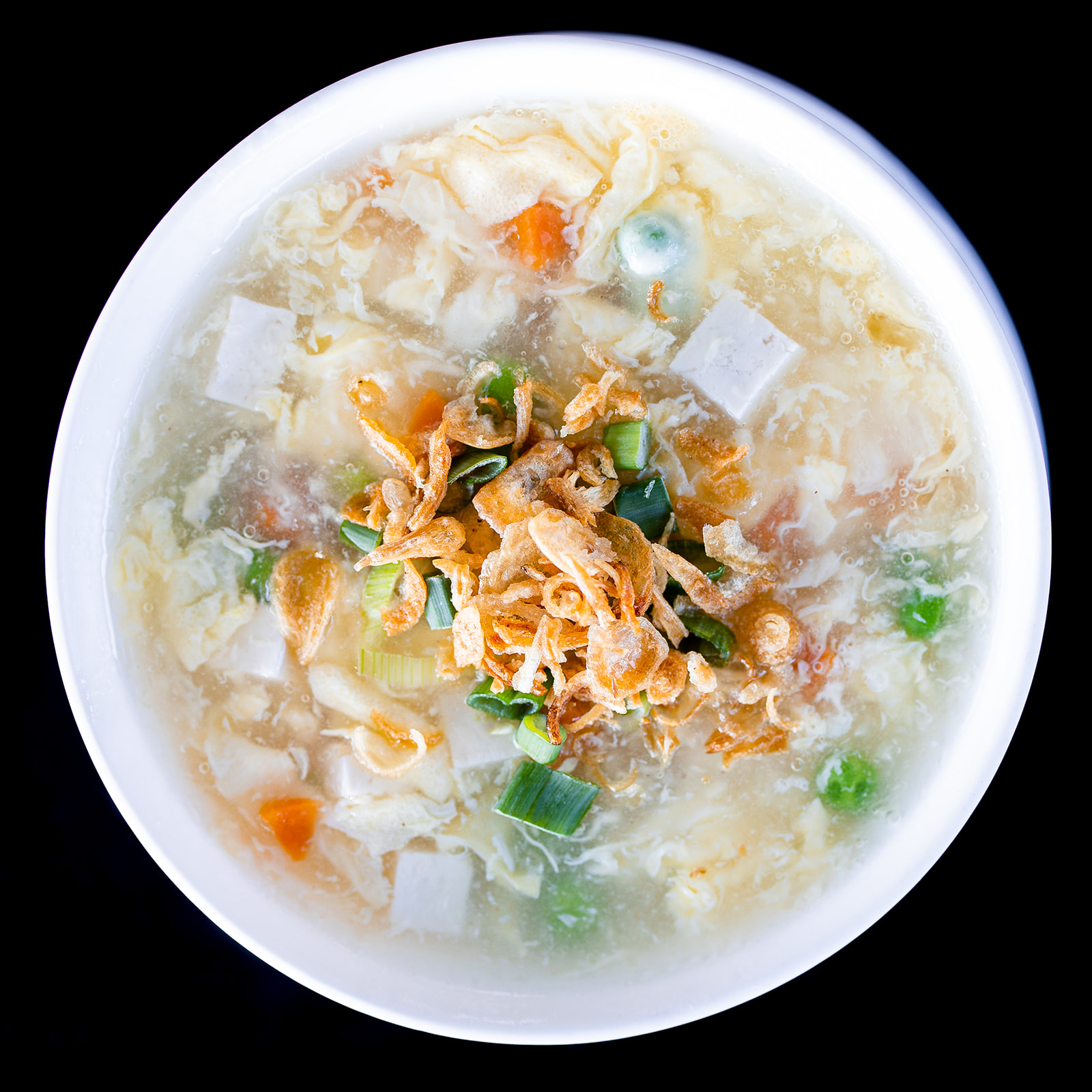Order Egg Flower Soup food online from Taste of Asia store, La Verne on bringmethat.com