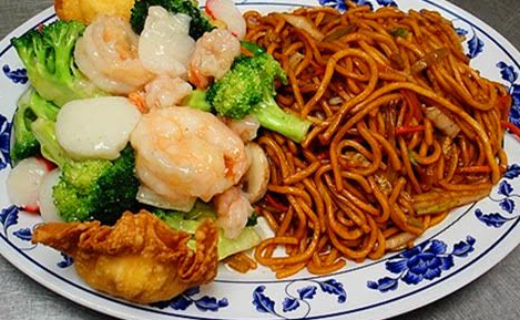 Order D40. Seafood Delight Dinner Special  food online from Red Apple Chinese Restaurant store, Waterloo on bringmethat.com