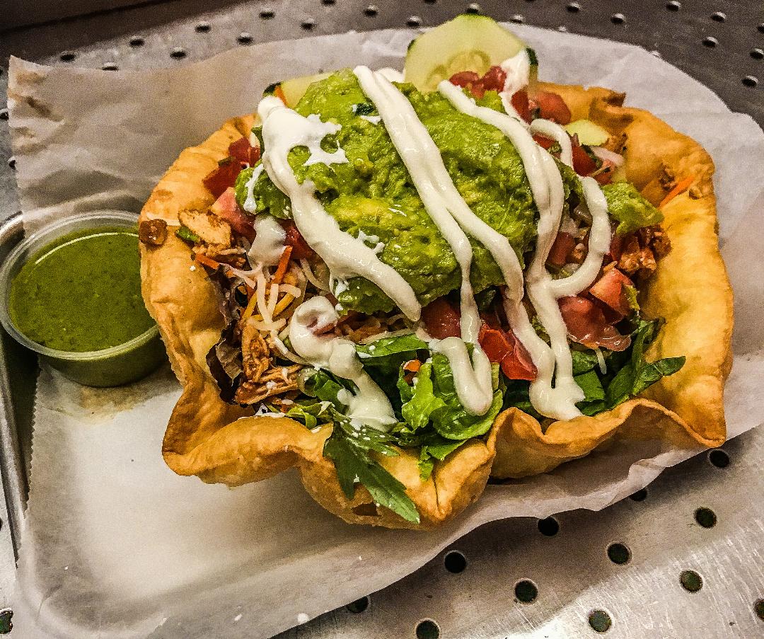Order Taco Salad food online from The Tortilla Press store, Collingswood on bringmethat.com