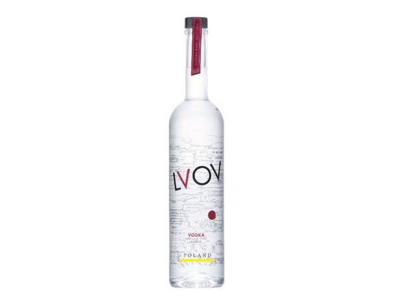 Order LVOV Vodka - 1.75L Bottle food online from Josh Wines & Liquors Inc store, New York on bringmethat.com