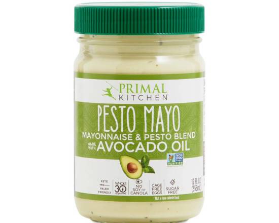 Order Primal Kitchen Pesto Mayo with Avocado Oil food online from Bel Clift Market store, SF on bringmethat.com