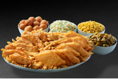 Order 16 Piece Fish or Chicken Meal with FREE CAKE food online from Long John Silver's store, Springfield on bringmethat.com