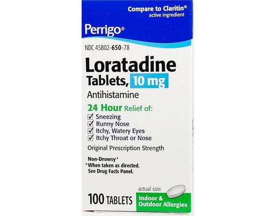 Order Loratadine - (Generic Claritin) - 100 Tablets  food online from East Cooper Family Pharmacy store, Mt Pleasant on bringmethat.com