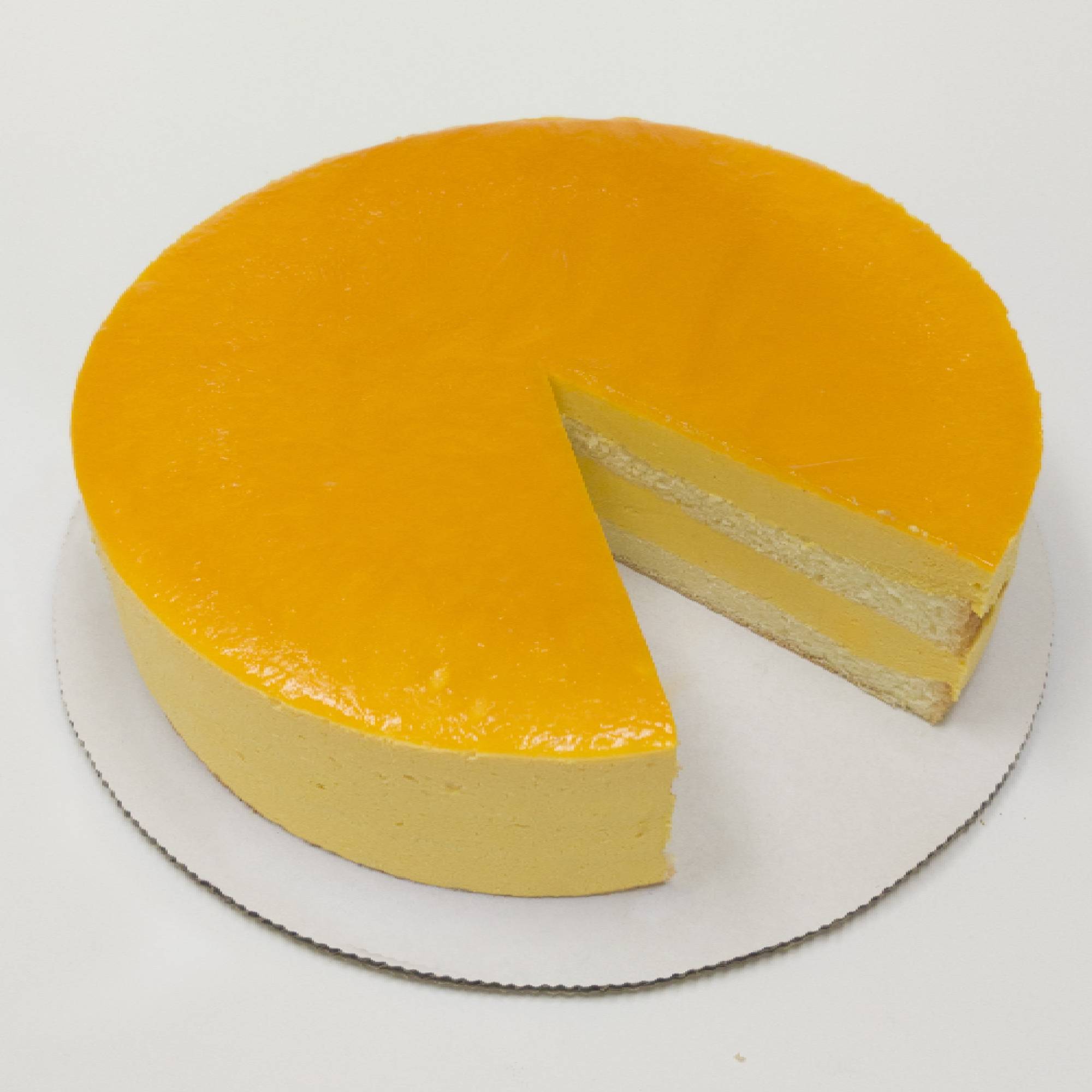 Order Mango Mousse Chiffon Cake - 2 lbs food online from Andy Anand Chocolates store, Chino on bringmethat.com