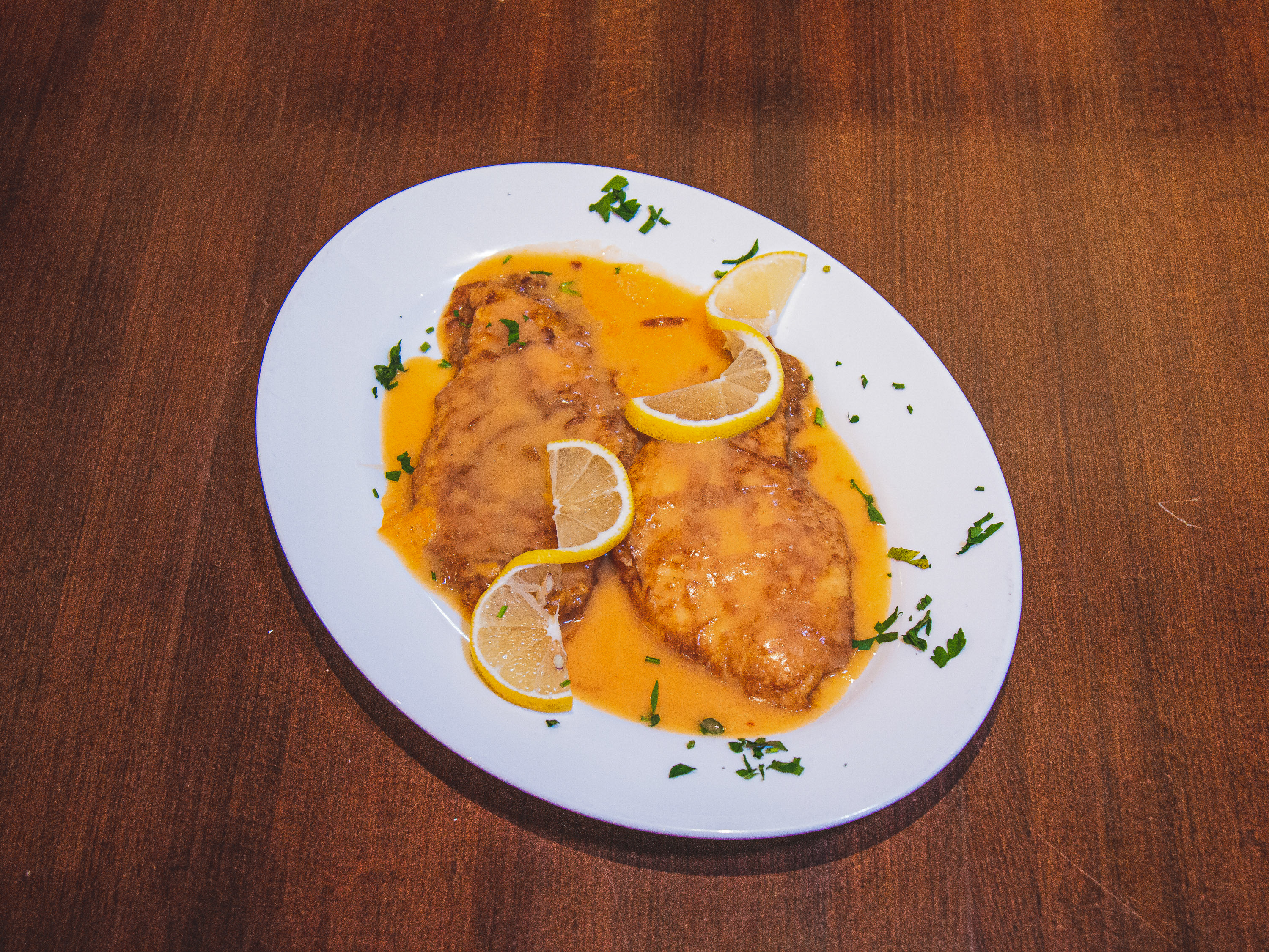 Order Chicken Francese food online from Taormina Ristorante & Pizzeria store, Commack on bringmethat.com