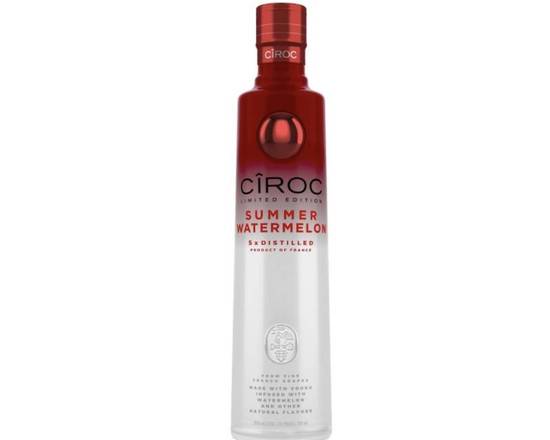 Order Ciroc Summer Watermelon, 750mL vodka (35.0% ABV) food online from Cold Spring Liquor store, Liberty Hill on bringmethat.com