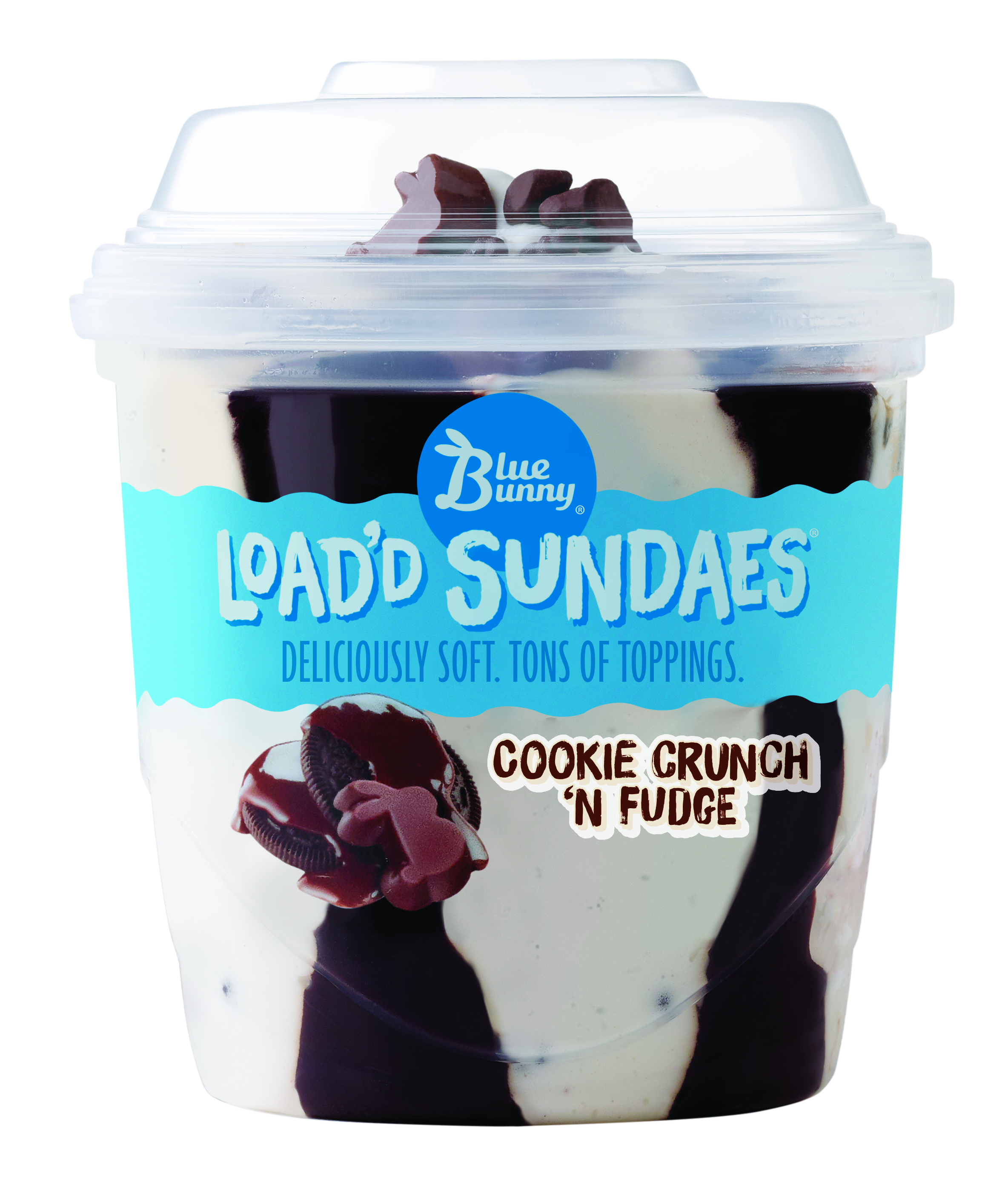 Order Blue Bunny Load'd Sundaes Cookie Crunch 'n Fudge , 8.5 food online from Huck store, Fairview Heights on bringmethat.com