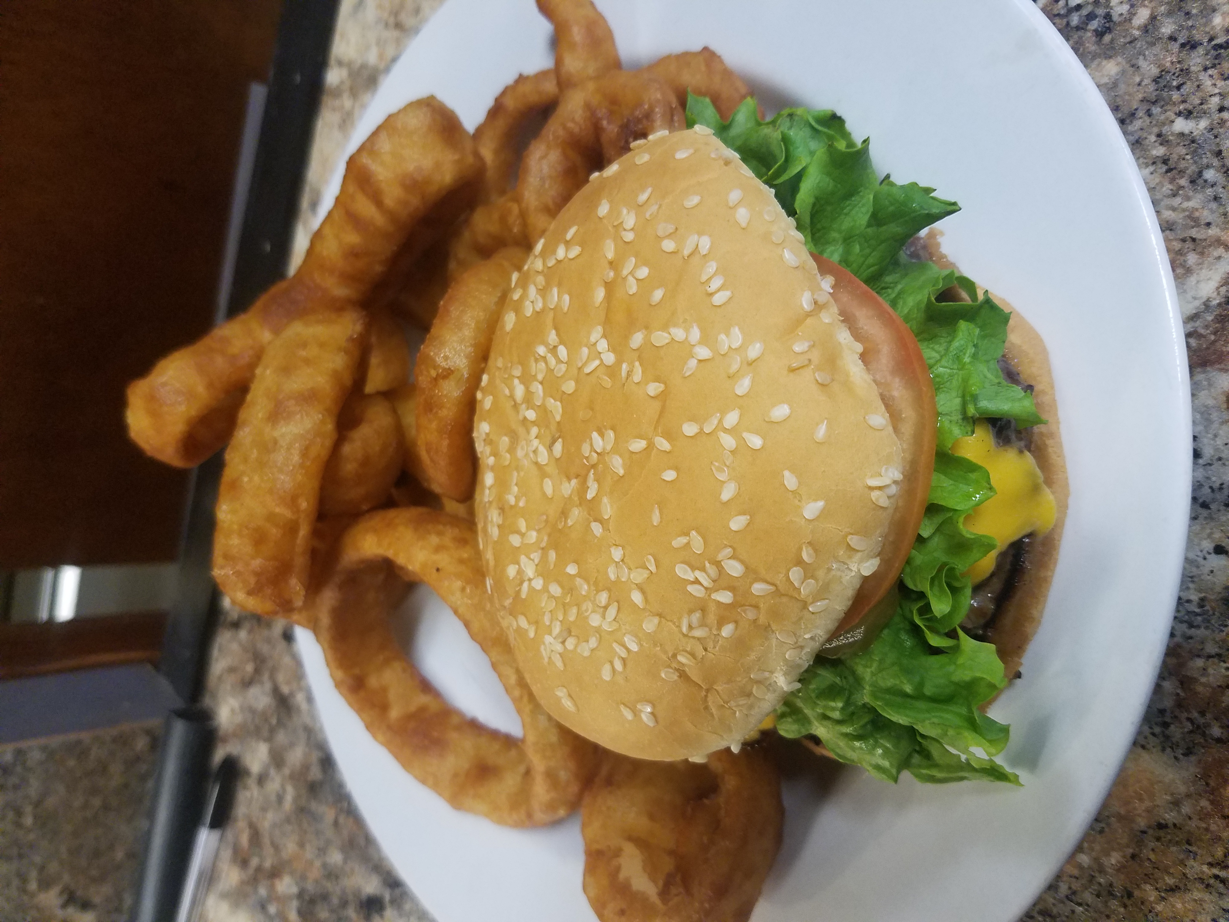 Order Cheeseburger Combo food online from Hemi And Hogs Bar And Grill store, Medford on bringmethat.com