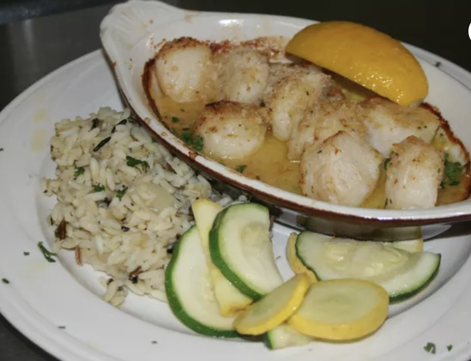 Order Baked Stuffed Scallops food online from Hector Fine Food & Spirits store, Laconia on bringmethat.com