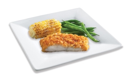 Order Potato & Cheese Encrusted Cod food online from Captain’s Curbside Seafood store, Trappe on bringmethat.com