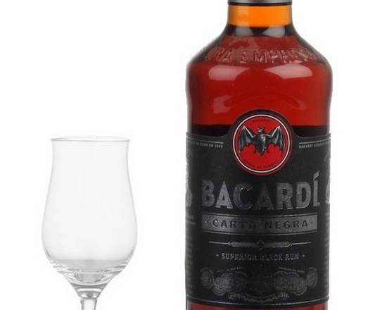 Order Bacardí, Black Ron Superior Carta Negra Rum · 1.75 L food online from House Of Wine store, New Rochelle on bringmethat.com