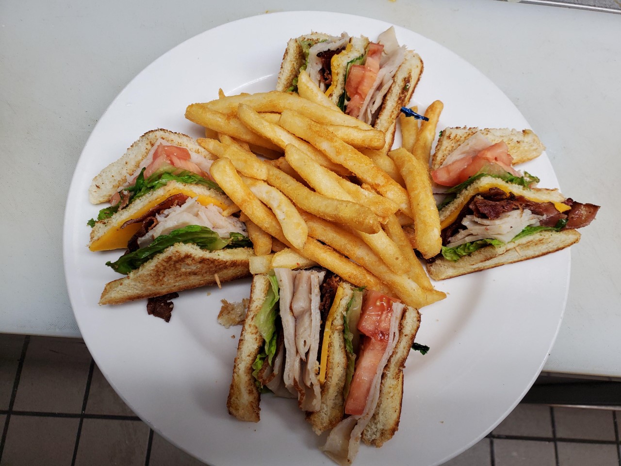 Order Turkey Club food online from Crown Point Crab House store, Charlotte on bringmethat.com