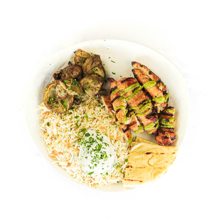 Order Chicken Entree food online from Olive Pit - Huntington Beach store, Huntington Beach on bringmethat.com