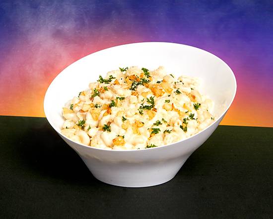 Order Garlic Parmesan Mac and Cheese food online from Mac To The Future store, Morton Grove on bringmethat.com