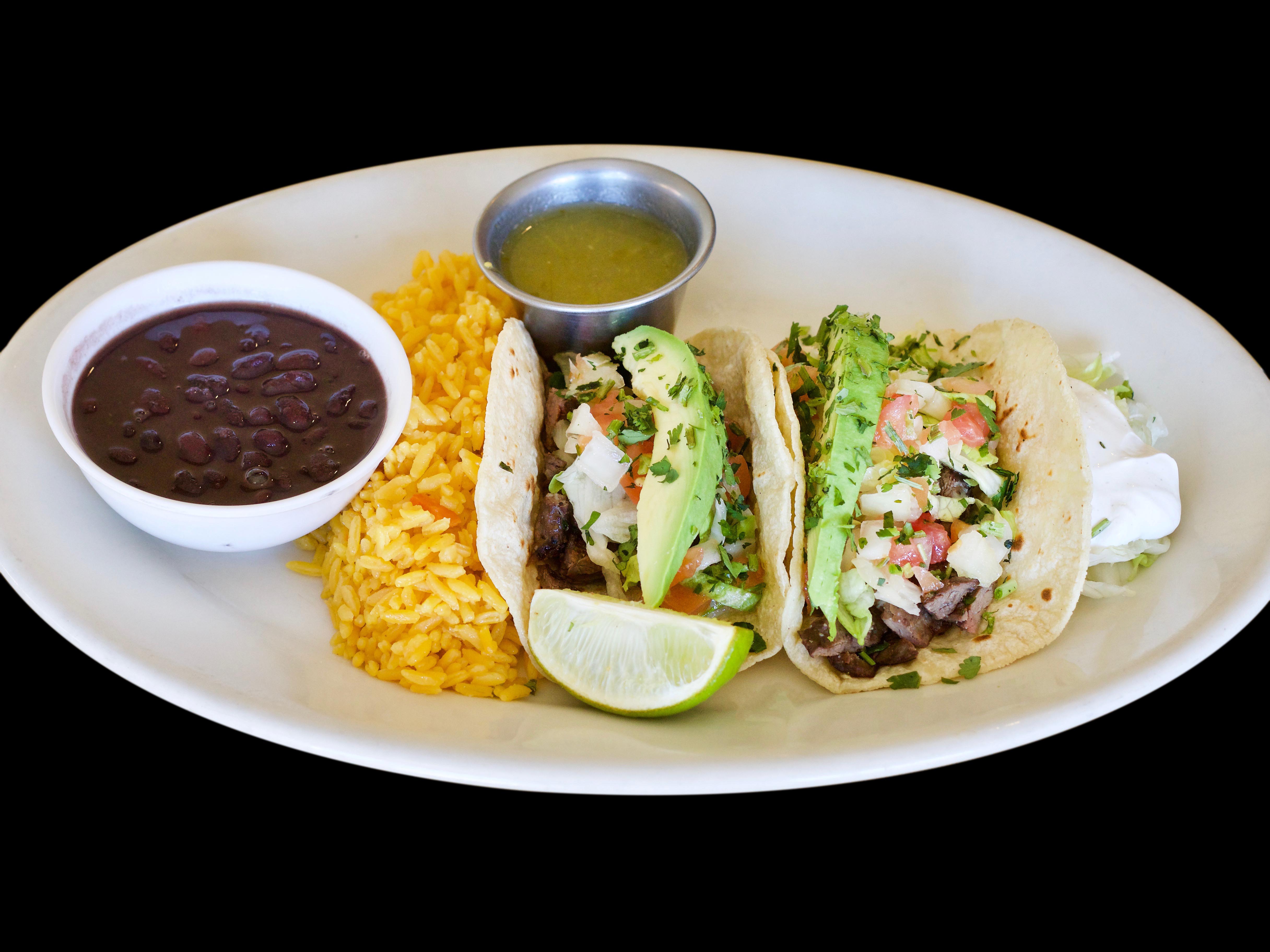 Order Tacos al Carbon food online from La Brasa Latin Cuisine store, Rockville on bringmethat.com