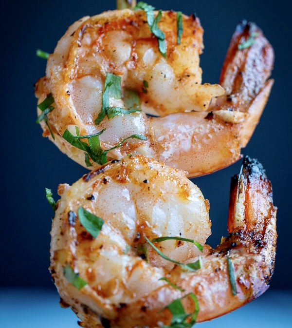 Order 2 pieces of Grilled Shrimp (2 Con Tôm Nướng) food online from Hello Saigon store, New York on bringmethat.com