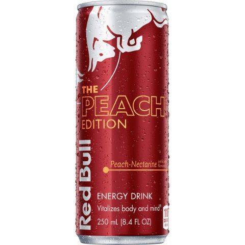Order Red Bull Peach Edition 8.4oz food online from 7-Eleven store, Phoenix on bringmethat.com