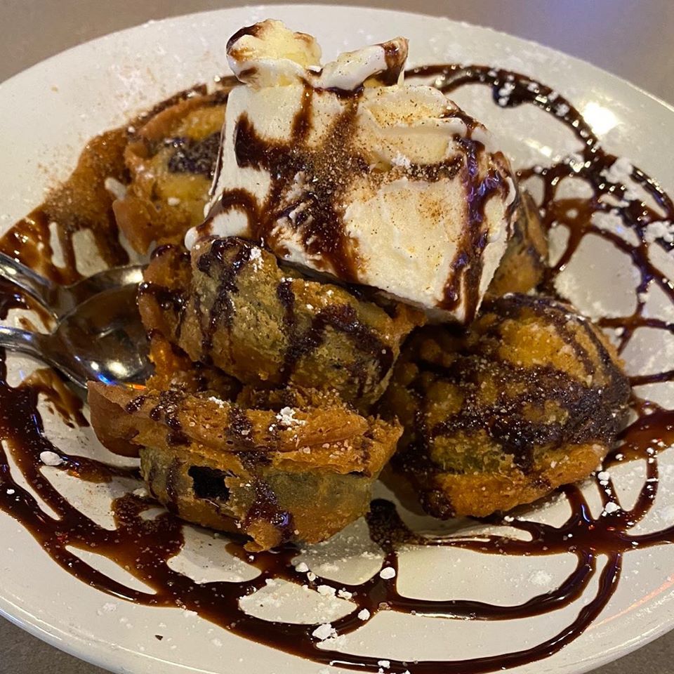 Order Fried Oreo's food online from Pluckers Wing Bar store, Austin on bringmethat.com