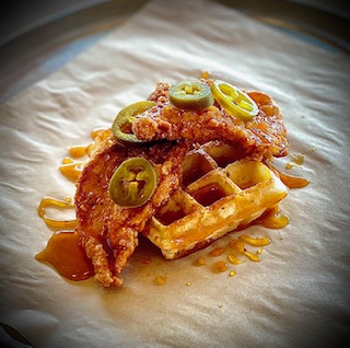 Order Country Fried Chicken & Waffle food online from The Mill On Macarthur store, Richmond on bringmethat.com