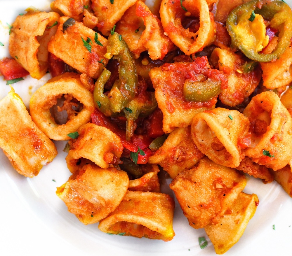 Order Calamari and Cherry Peppers food online from Roma Pizza store, Brooklyn on bringmethat.com