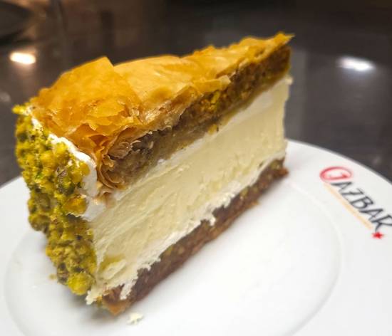 Order Baklava Cheesecake food online from Cazbar Columbia store, Columbia on bringmethat.com