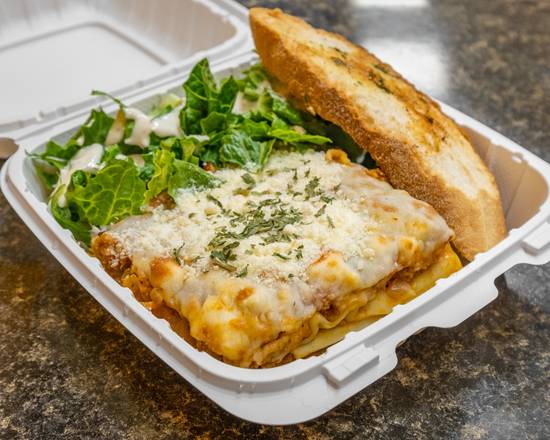 Order Homemade Lasagna (Thursday) food online from Cafe X-Press store, Silver Spring on bringmethat.com