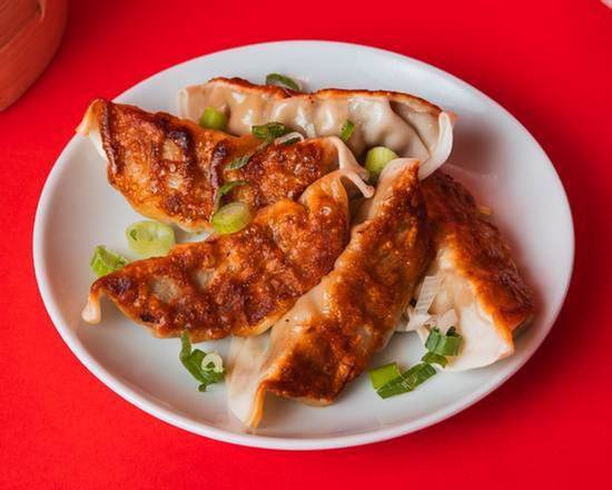 Order 5-Pack Potstickers food online from Wow Bao store, Westerville on bringmethat.com