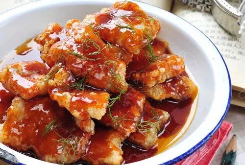 Order Fish Fillet with Sweet and Sour Sauce food online from Schouse store, Princeton on bringmethat.com