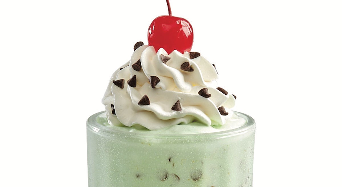 Order Mint Chocolate Chip Shake food online from Ruby Diner store, Mission Viejo on bringmethat.com