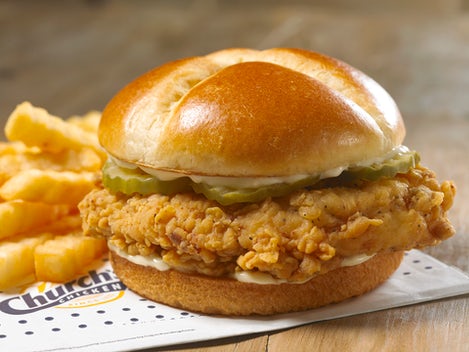 Order Chicken Sandwich food online from Churchs Chicken store, Detroit on bringmethat.com
