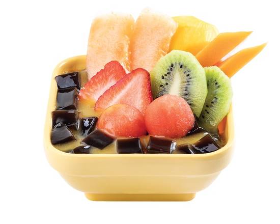 Order G2 - Mixed Fruits GJ / Mango Juice 鮮雜果涼粉 (芒汁底) food online from Sweethoney Dessert store, Alhambra on bringmethat.com