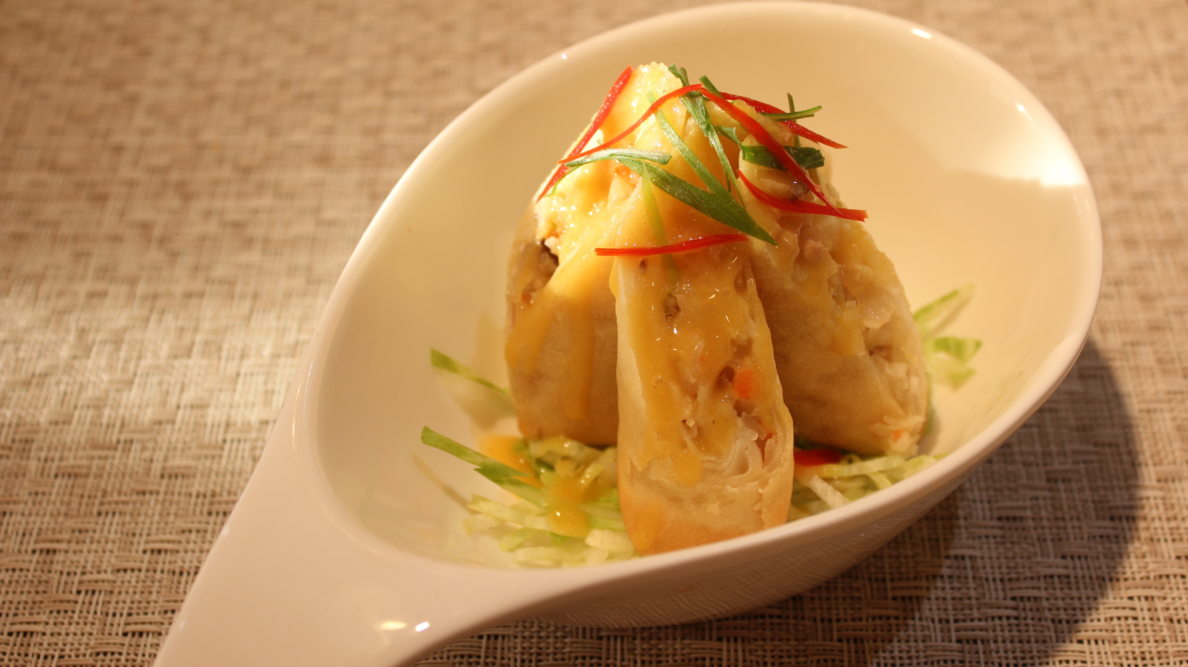 Order 2 Vegetable Spring Rolls food online from China Wok store, Westchester on bringmethat.com