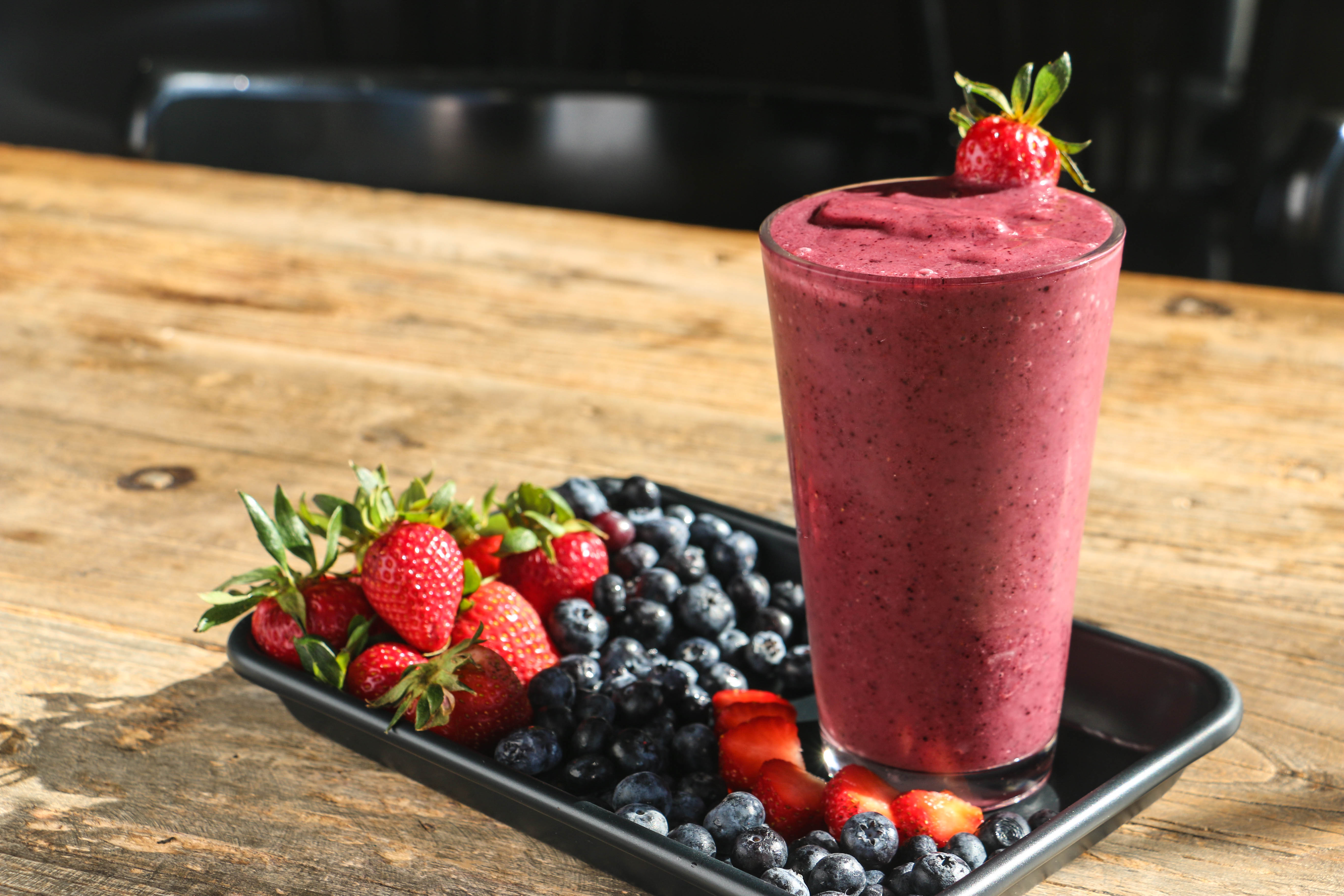 Order Super Berry Smoothie food online from Fuel America store, Brighton on bringmethat.com