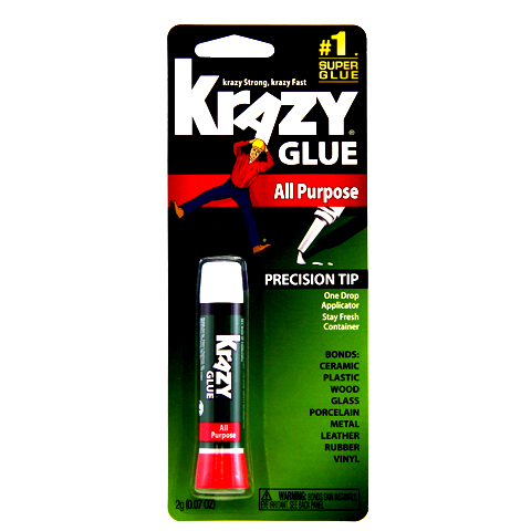 Order Krazy Glue All Purpose Tube 2g food online from 7-Eleven store, Chicago on bringmethat.com