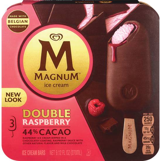 Order MAGNUM DOUBLE RASPBERRY ICE CREAM BARS 3PK food online from Cvs store, Rochester Hills on bringmethat.com