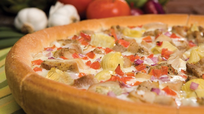 Order Chicken Artichoke food online from Godfather Pizza store, Aloha on bringmethat.com