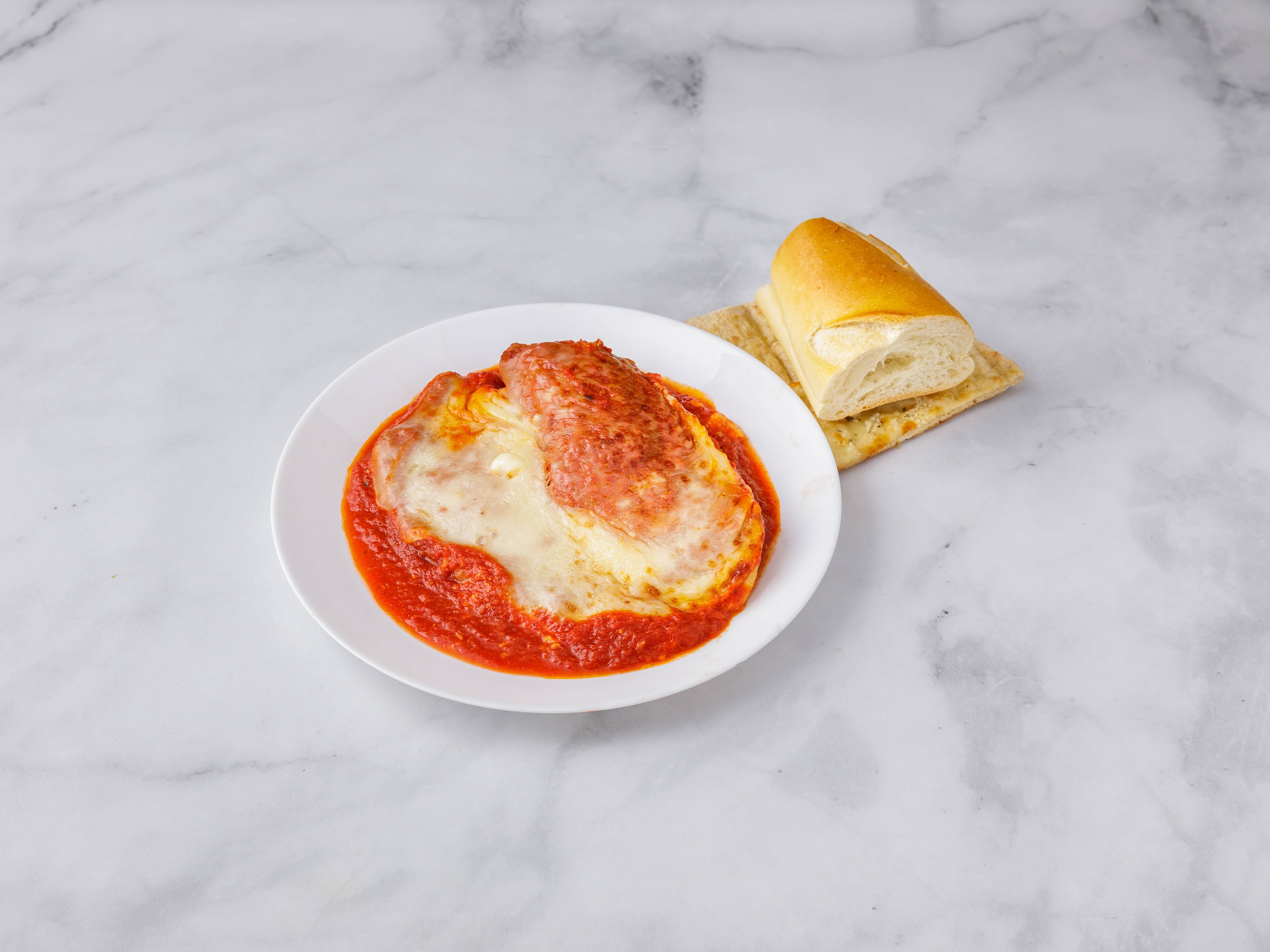 Order Chicken Parmigiana food online from Parmagianni store, Rockville Centre on bringmethat.com
