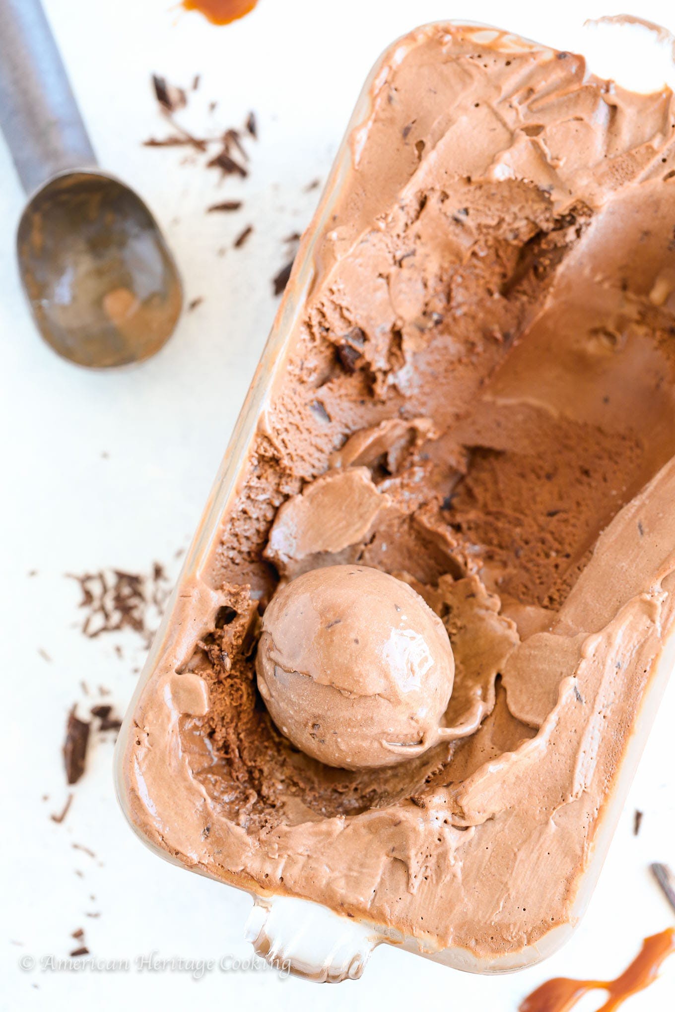 Order Chocolate Ice Cream - Dessert food online from Amore Cucina store, Stamford on bringmethat.com