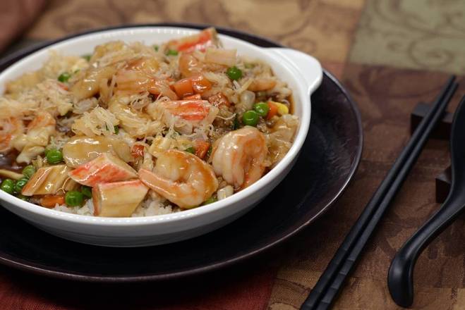 Order Hokkien Fried Rice (褔建炒飯) food online from Hong Kong City store, Alameda on bringmethat.com