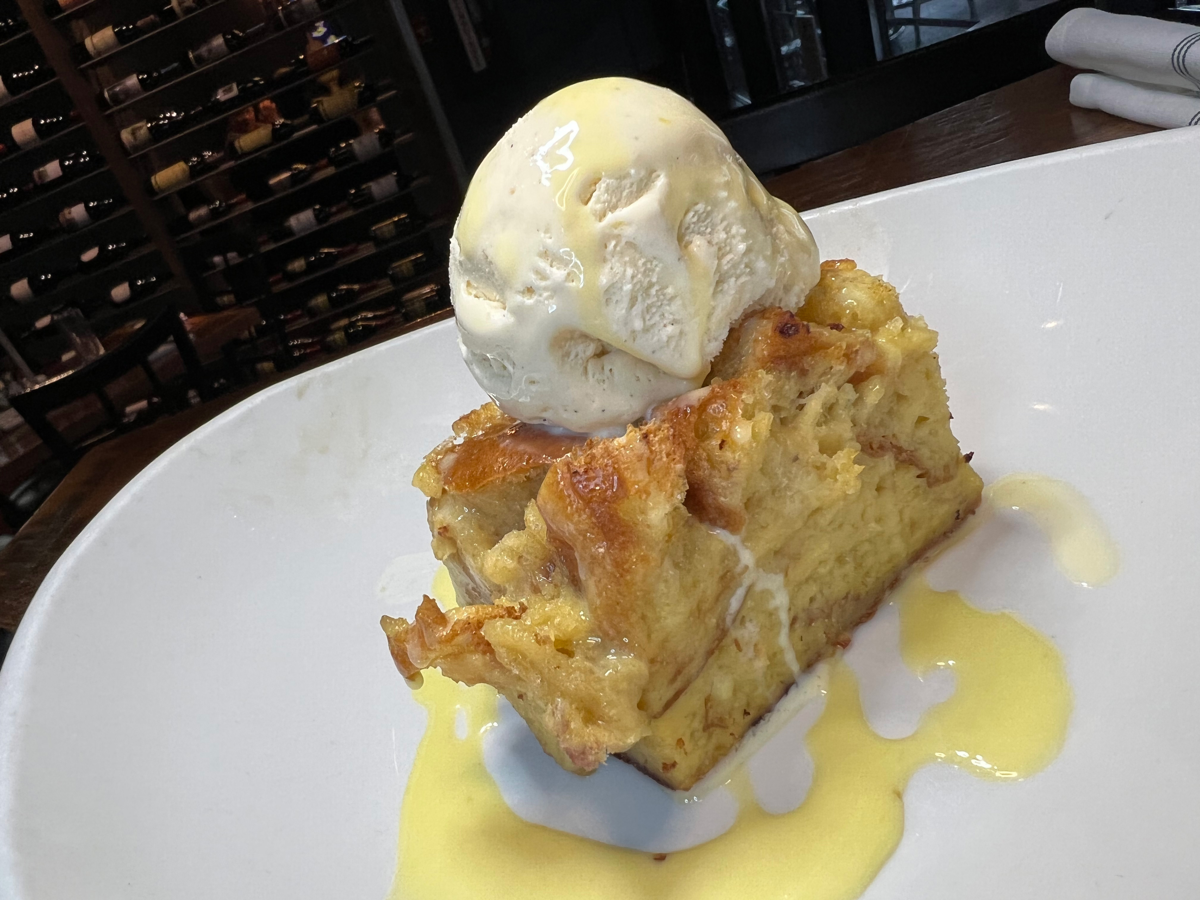 Order Warm Bread Pudding food online from Stokin' Goat store, Omaha on bringmethat.com