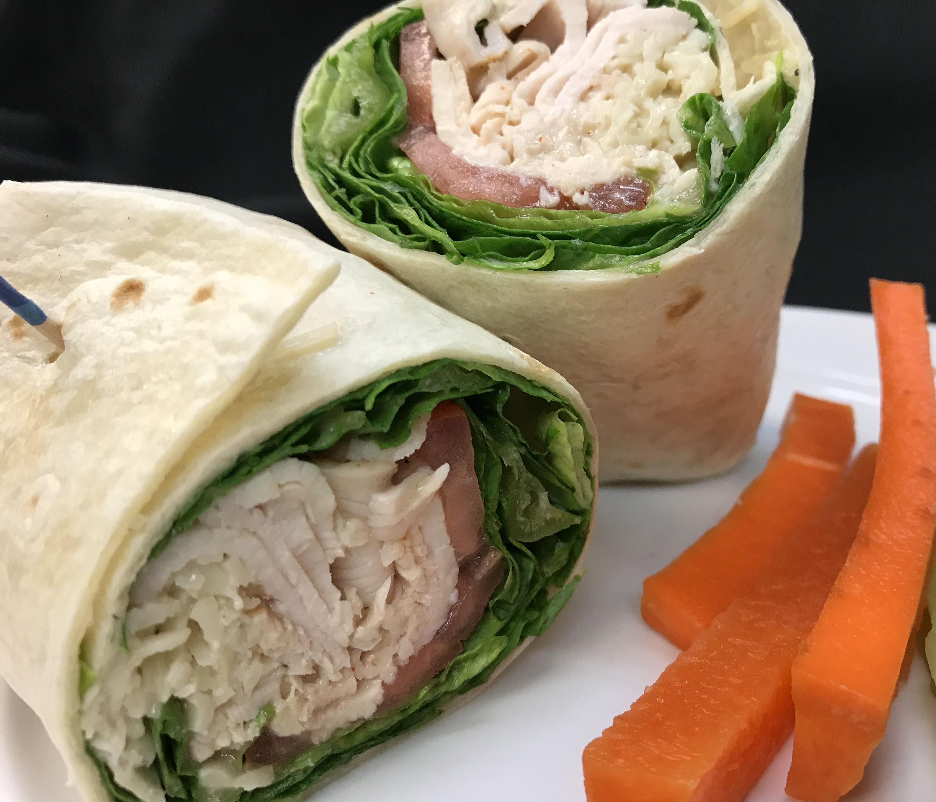 Order Chicken Ranch Wrap food online from Susy Soup & Deli store, Cleveland on bringmethat.com