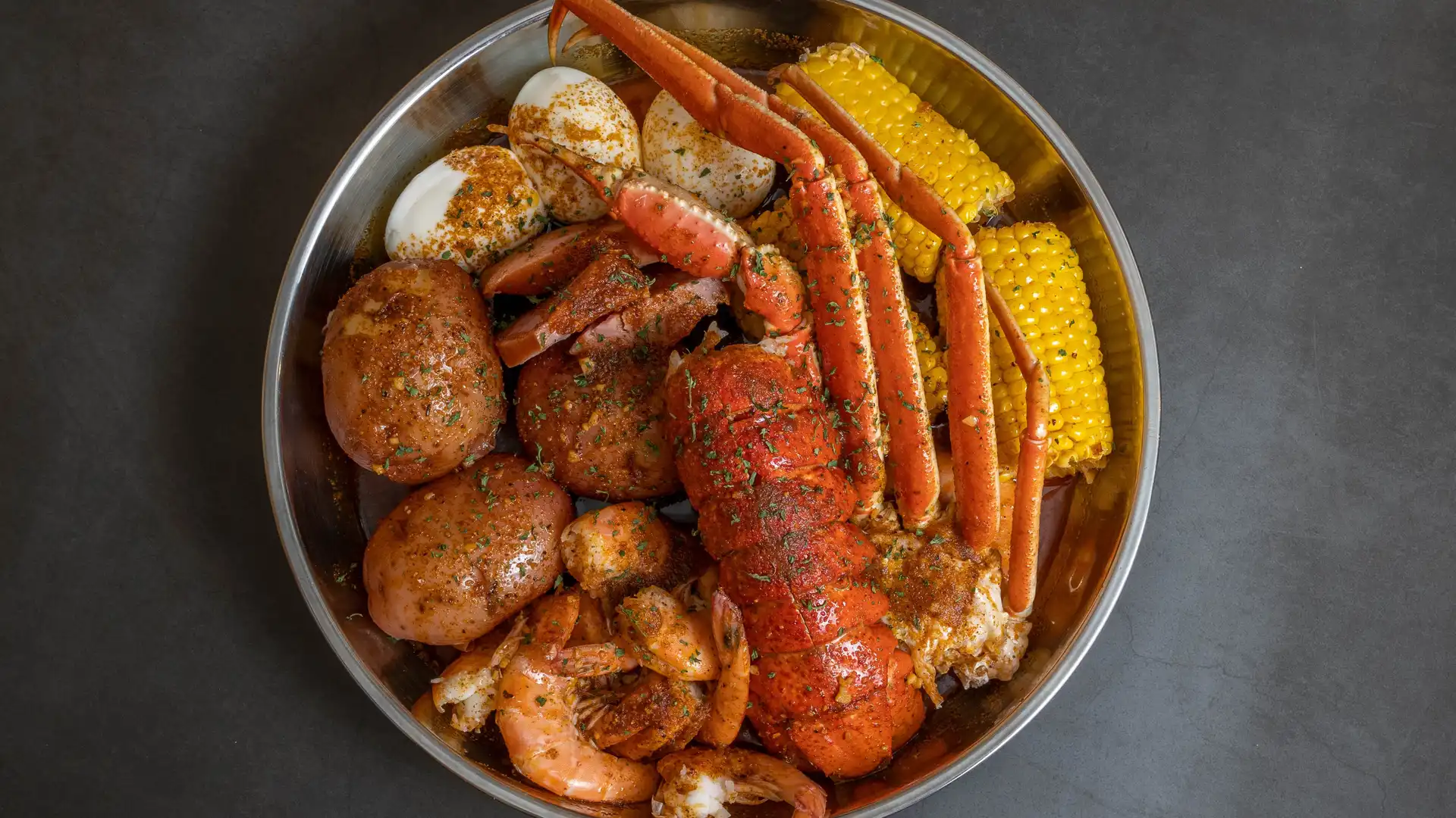 Order Snow Crab Legs 1lb 2 Cluster food online from New Lucky Crab House store, Oakwood on bringmethat.com