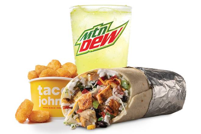 Order The Boss Burrito Combo food online from Taco John's store, Athens on bringmethat.com