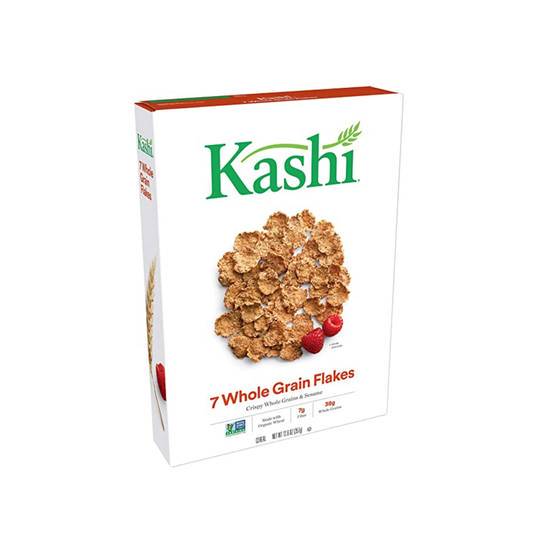 Order Kashi Organic Cereal - 7 Whole Grain Flakes 12.5oz food online from Pink Dot Logan Heights store, San Diego on bringmethat.com
