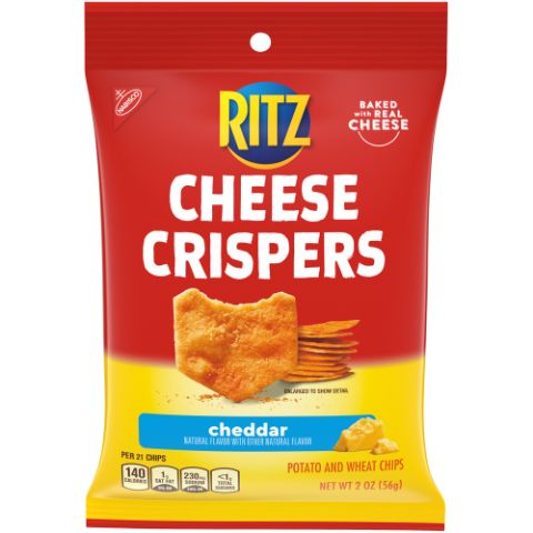 Order Ritz Crispers Cheddar Cheese 2oz food online from 7-Eleven store, Hackensack on bringmethat.com