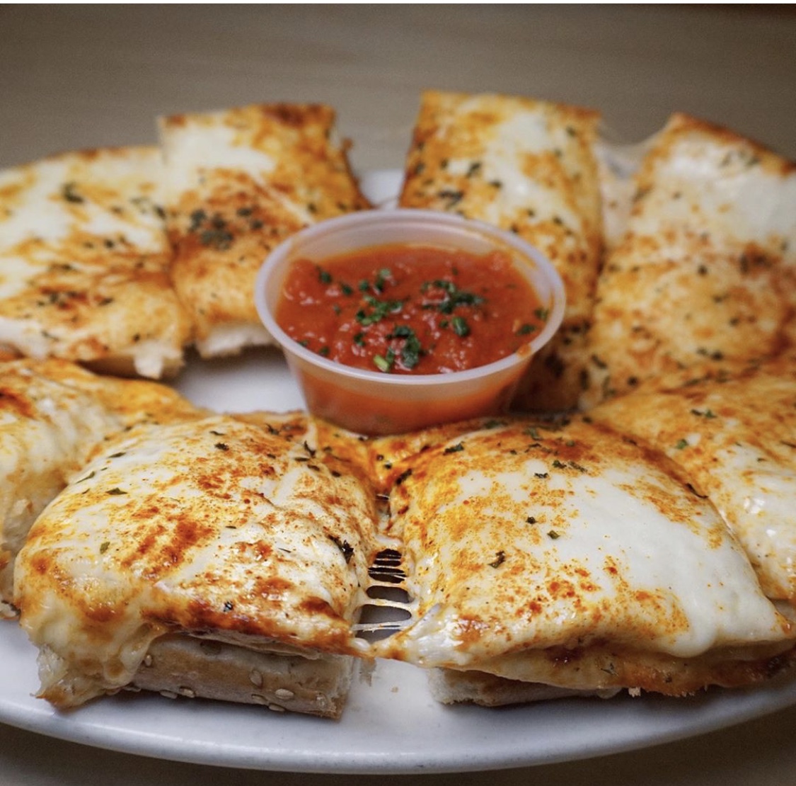 Order Garlic Bread food online from Mario's Pizzeria store, Syosset on bringmethat.com