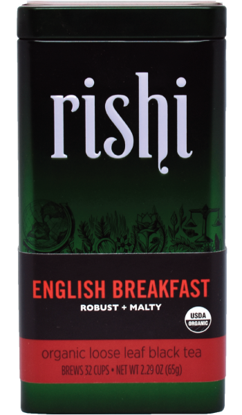 Order Rishi English Breakfast Tin food online from Metropolis Coffee Company store, Chicago on bringmethat.com