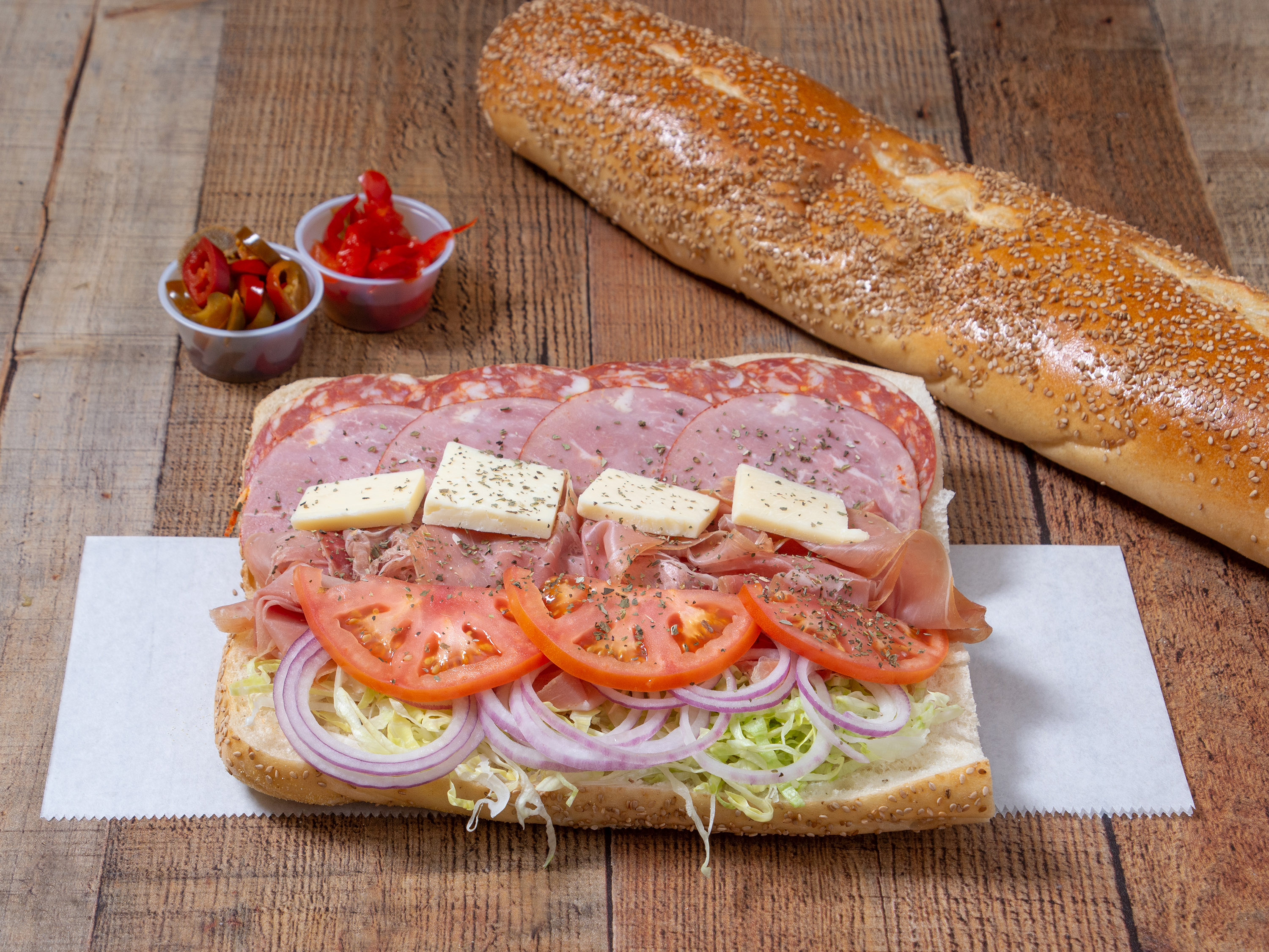 Order The South Philly Special Sammie food online from Sonny Italian Deli store, Royersford on bringmethat.com
