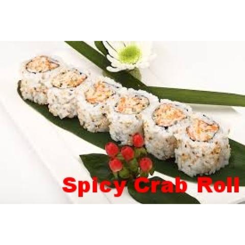 Order Spicy Crab Roll food online from Chikara Sushi & Asian Fusion store, Phoenixville on bringmethat.com